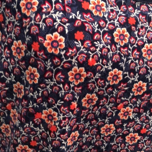 CuddlDuds Floral Flexwear Maxi Dress- Size P 1X - Picture 5 of 6